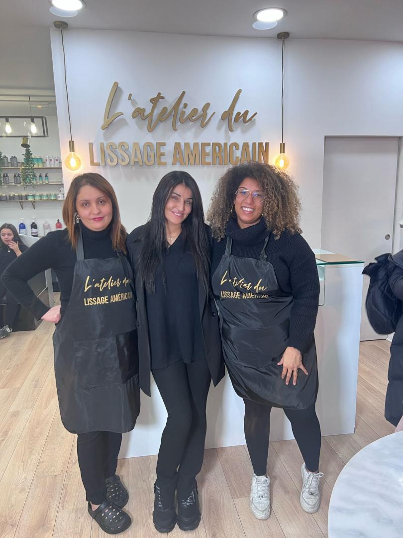 Réalisation lissage diplômée